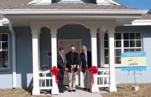 Ribbon cutting of Flexible Residential Test Facility