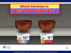 Which purchase is best for Florida?