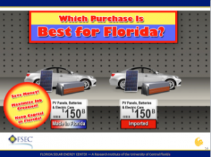 Which purchase is best for Florida?
