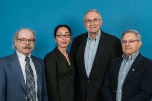 Photo of Nazim Muradov, Nahid Mohajeri, Gary Bokerman, Ali Raissi. 