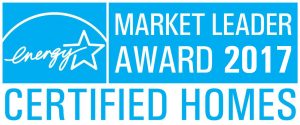 EnergyStar Market Leader Award 2017 Certified Homes logo