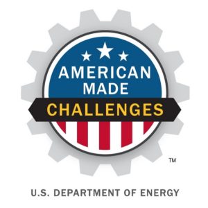 American Made Challenges, logo. A U.S. Department of Energy program.